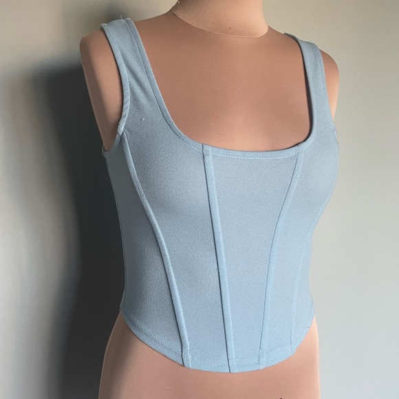 Cinderella Blue Corset - Picture 1 of 4